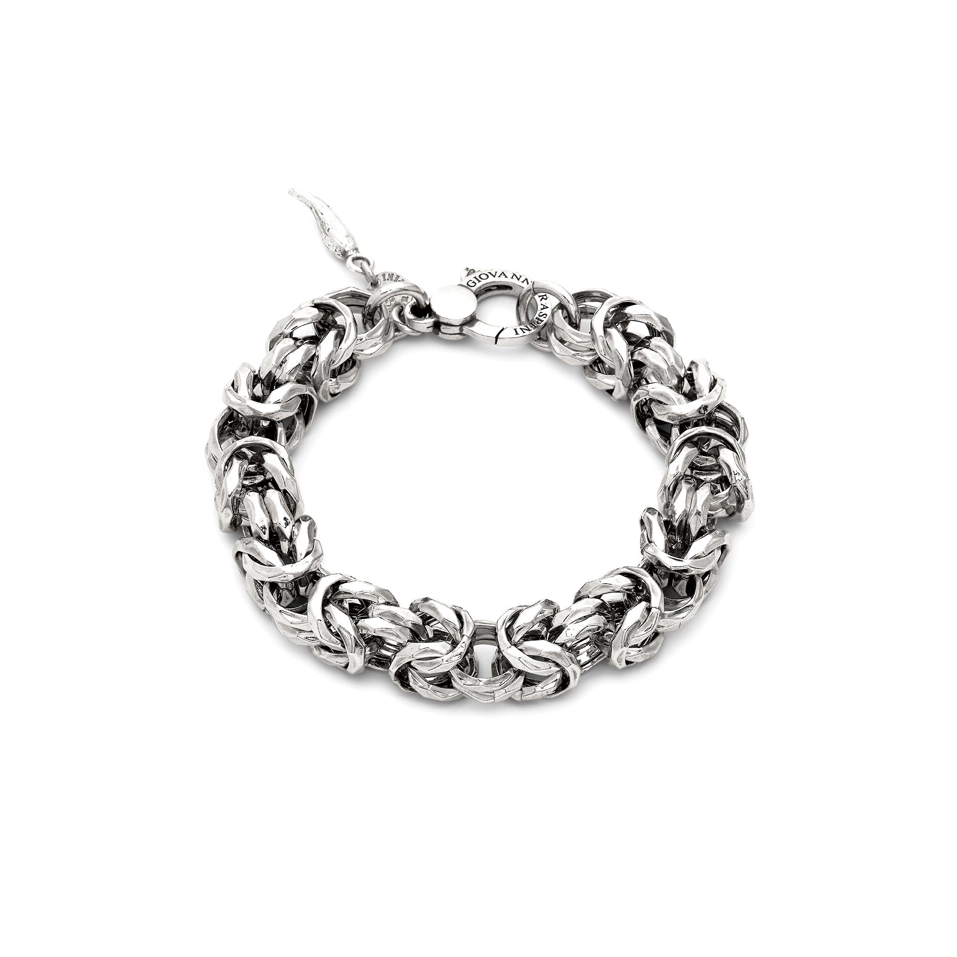 Bracelet Lumière Maille Byzantine, Grand Modèle image number 0