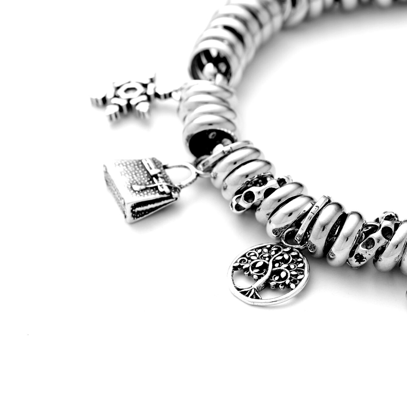 Charm Arbre de vie, mini mod&egrave;le, Charm en argent massif_image number 1_Giovanni Raspini