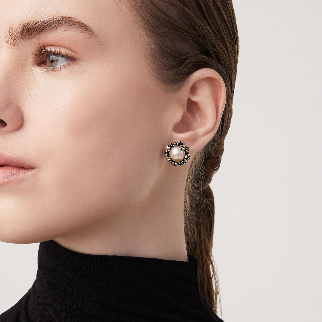 Pendientes Blossom, Pendientes de Plata 925 y perla natural_image number 1_Giovanni Raspini