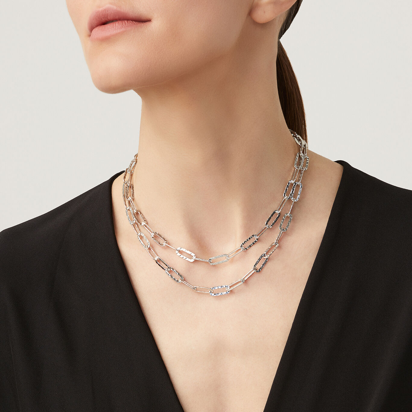 Hope Necklace, Necklace in Sterling Silver_image number 3_Giovanni Raspini