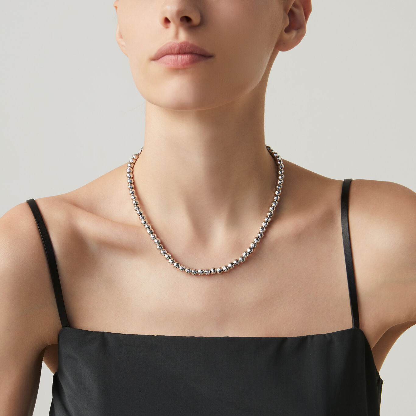 Collier Super Bowl, petit mod&egrave;le, Collier en argent massif_image number 1_Giovanni Raspini