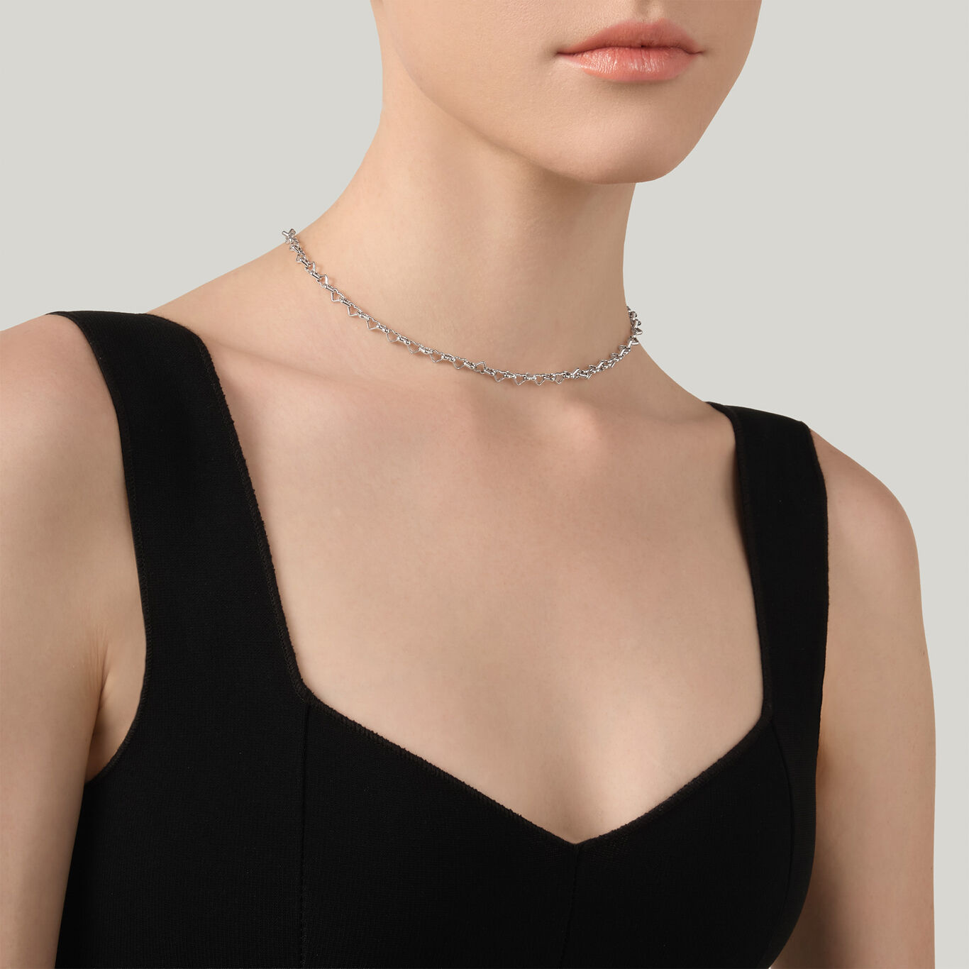 Collier Cha&icirc;ne C&oelig;urs