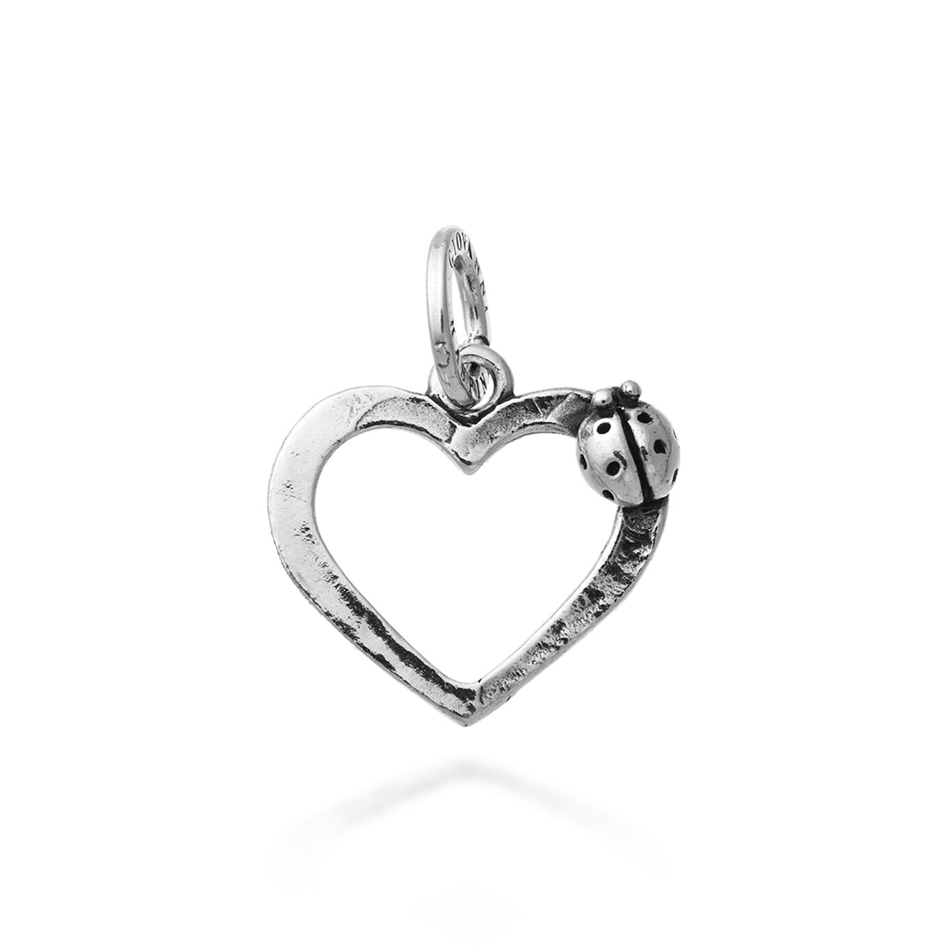 Charm Cuore Coccinella, Charm in Argento 925_image number 0_Giovanni Raspini