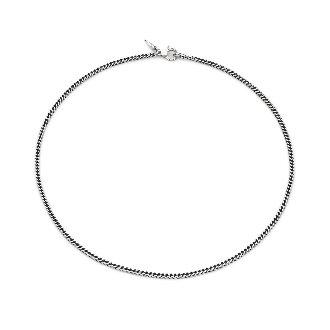 Square Curb Chain Small Necklace