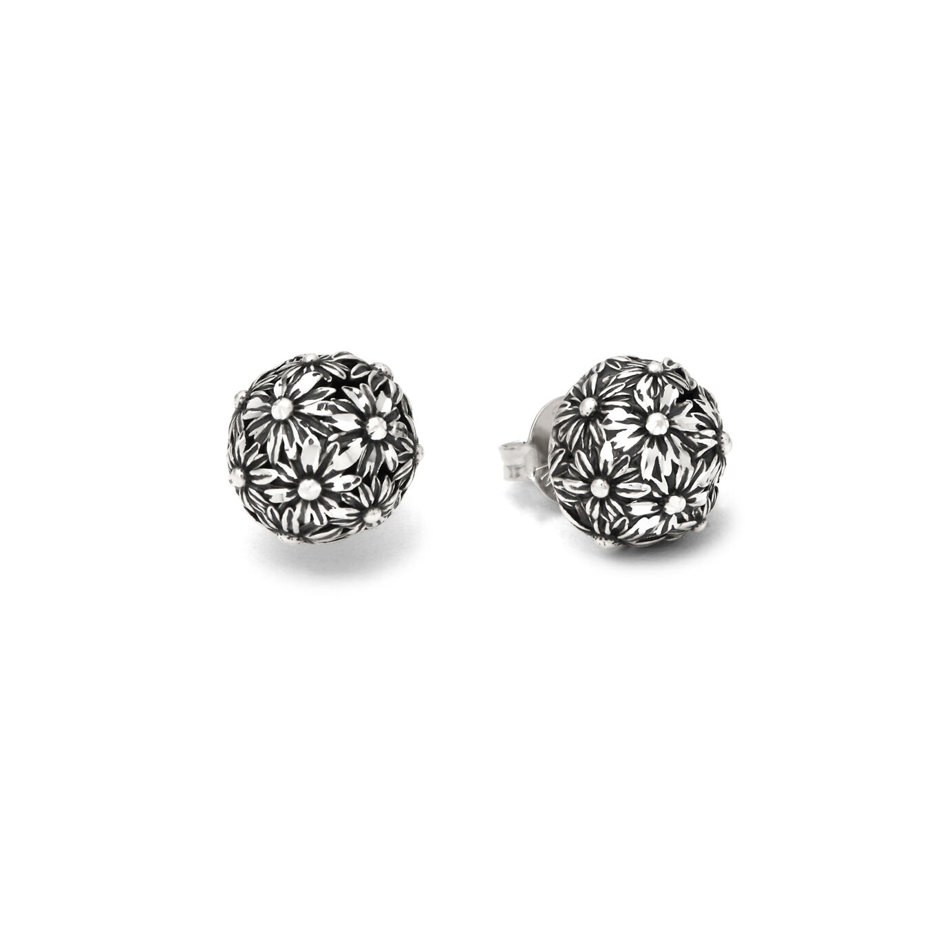 Daisies Shine Earrings, Earrings in Sterling Silver_image number 2_Giovanni Raspini