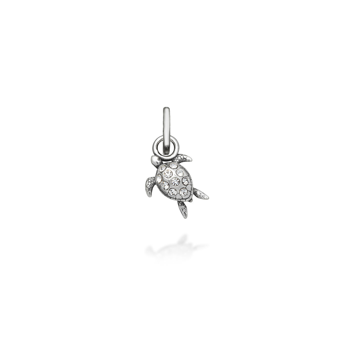 Turtle Crystal Mini Charm
