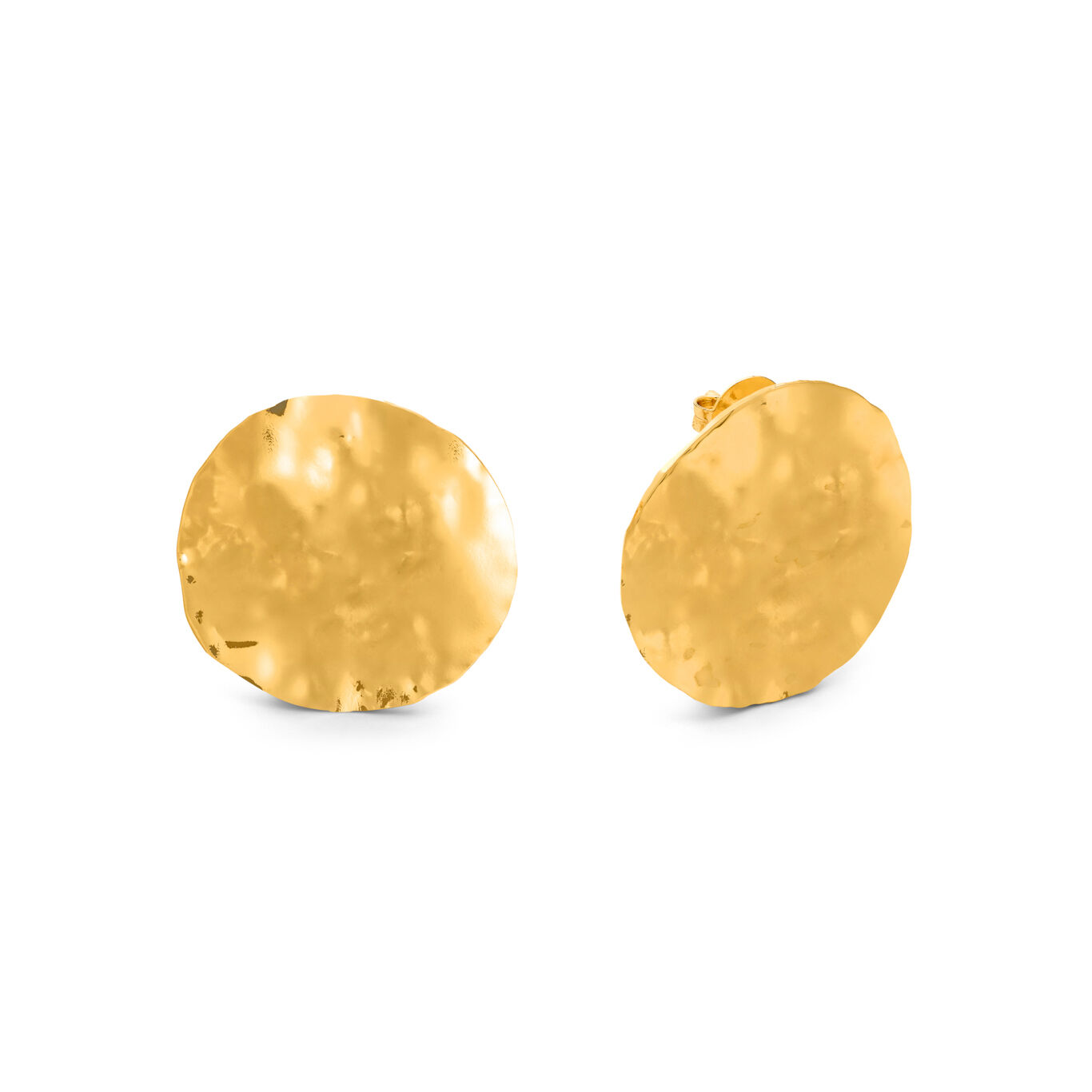 Dakota Earrings, 18k gold-plated earrings_image number 2_Giovanni Raspini