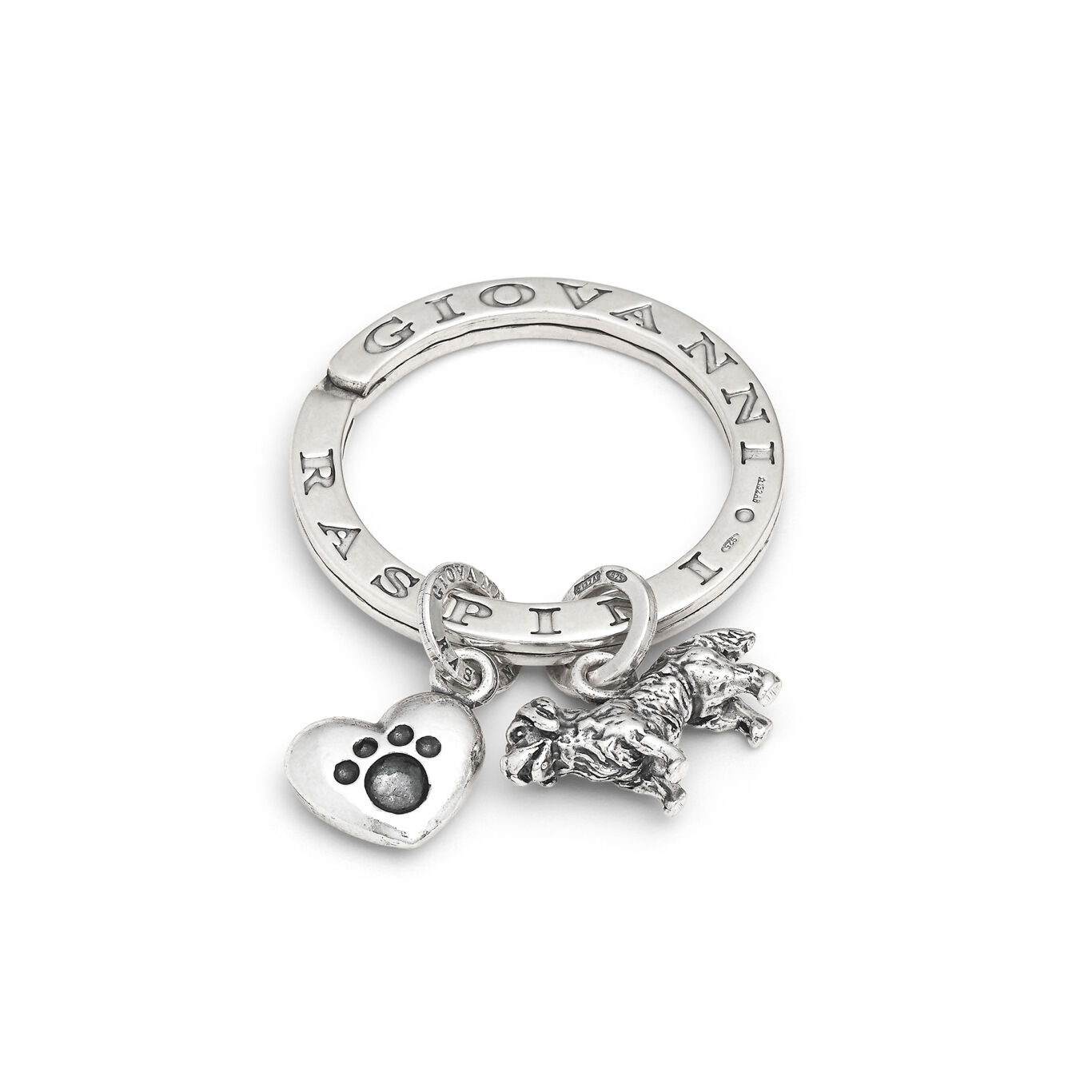 Golden Retriever e Love Key Ring