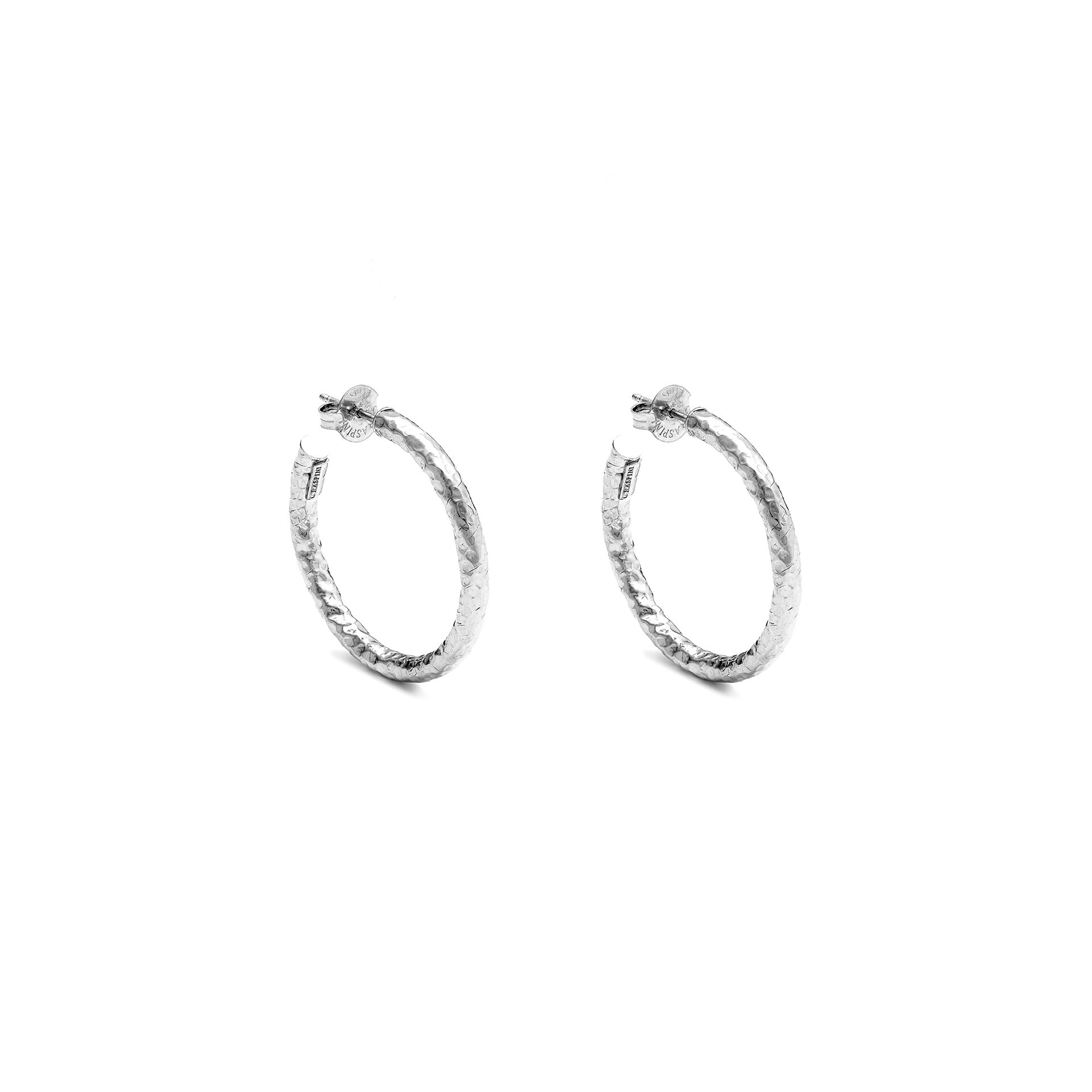 Boucles d'oreilles fines Rock, petit mod&egrave;le image number 0