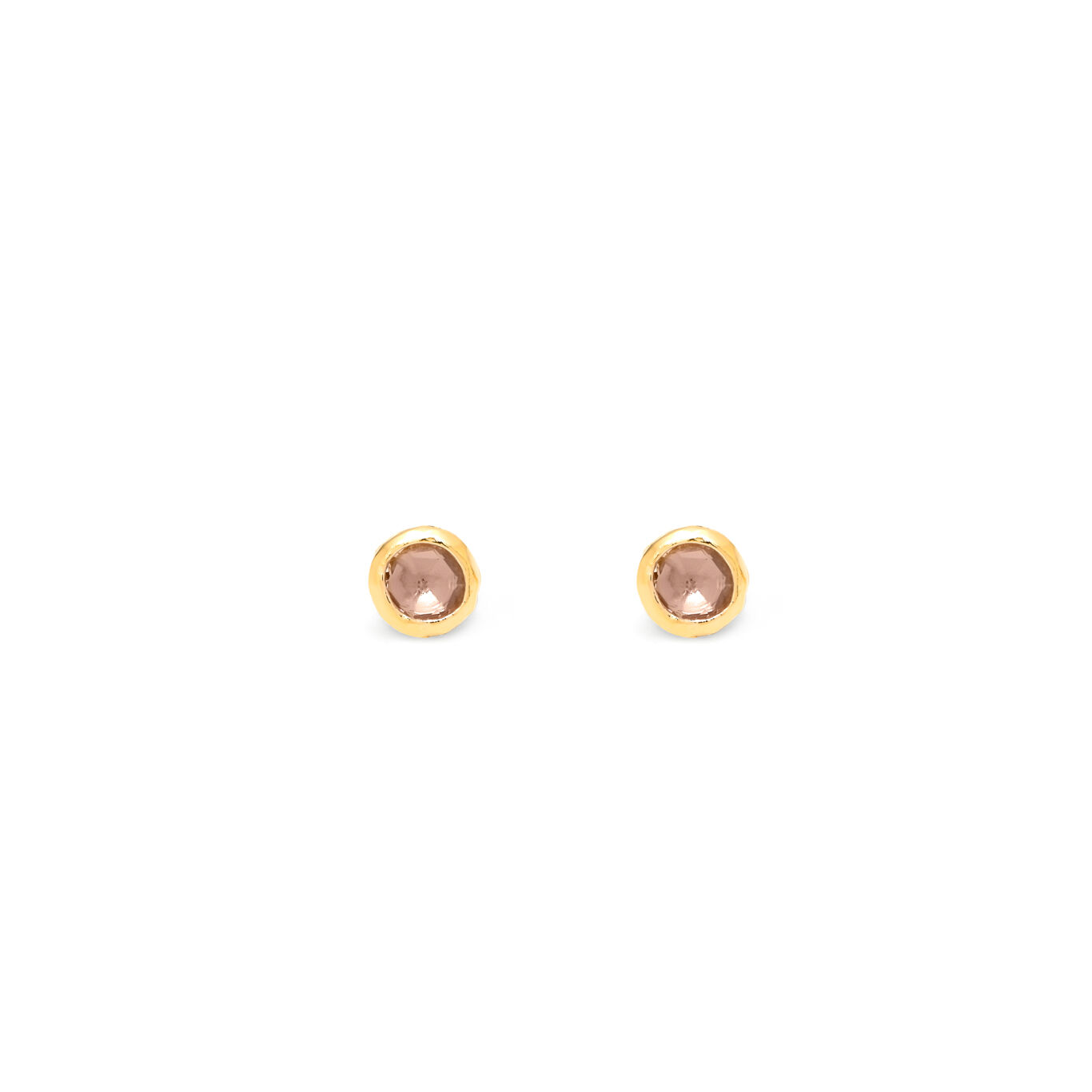 Pendientes Loop Rosa Claro Pequeños