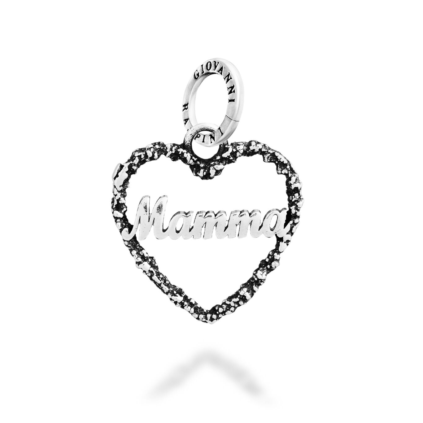 Heart "Mamma" Charm
