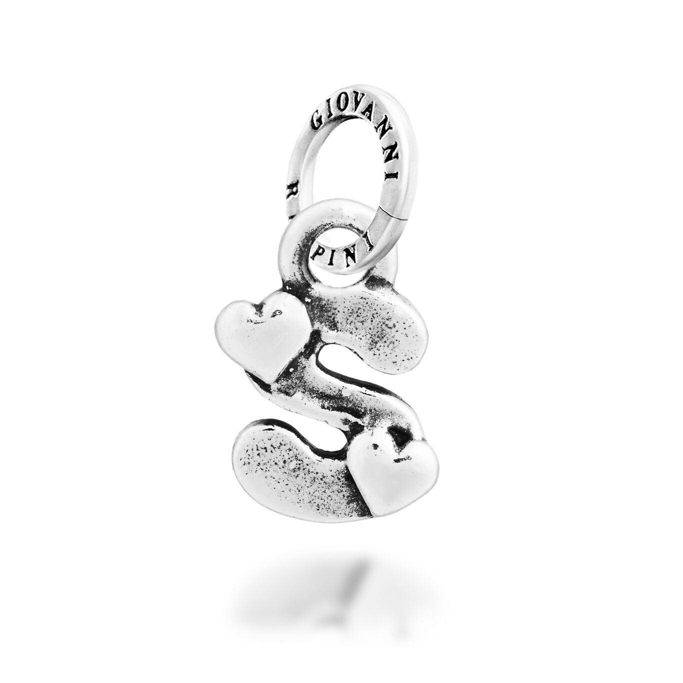 Little Hearts "S" Charm