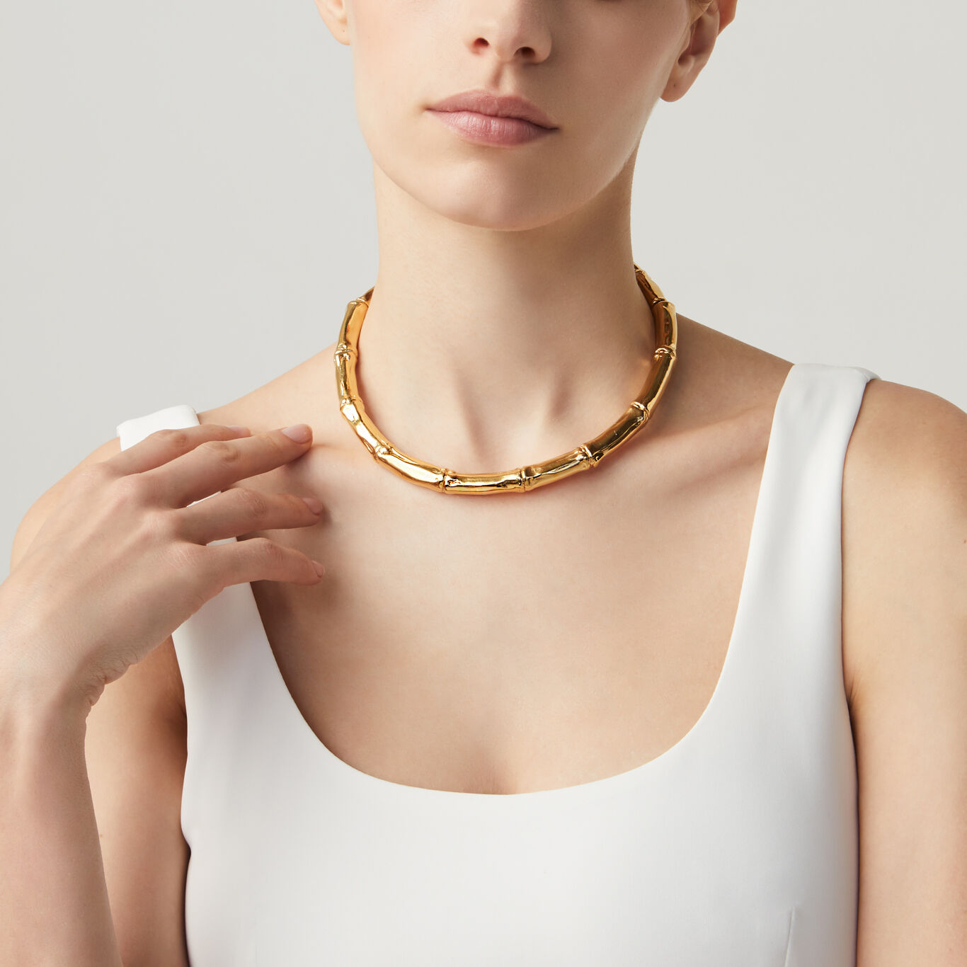 Bamboo Light Necklace