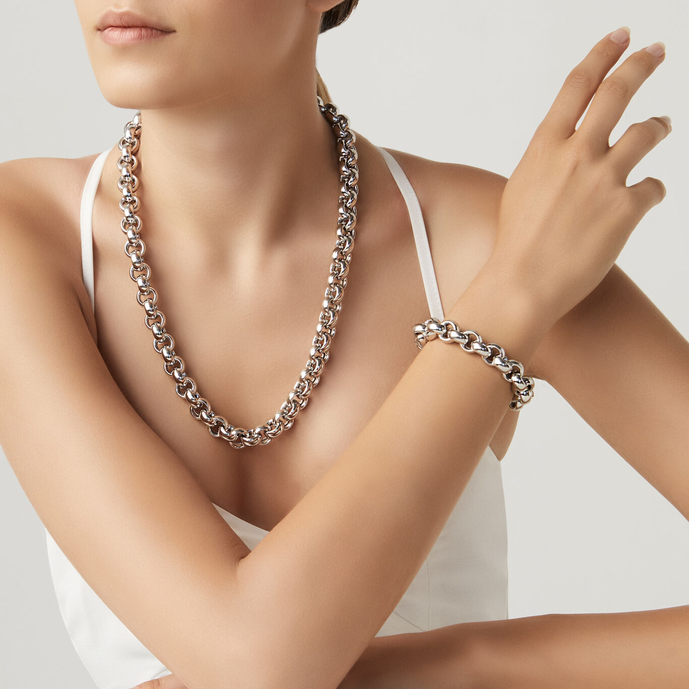 Armband Rol&ograve; riesig, Armband aus Silber 925_image number 2_Giovanni Raspini