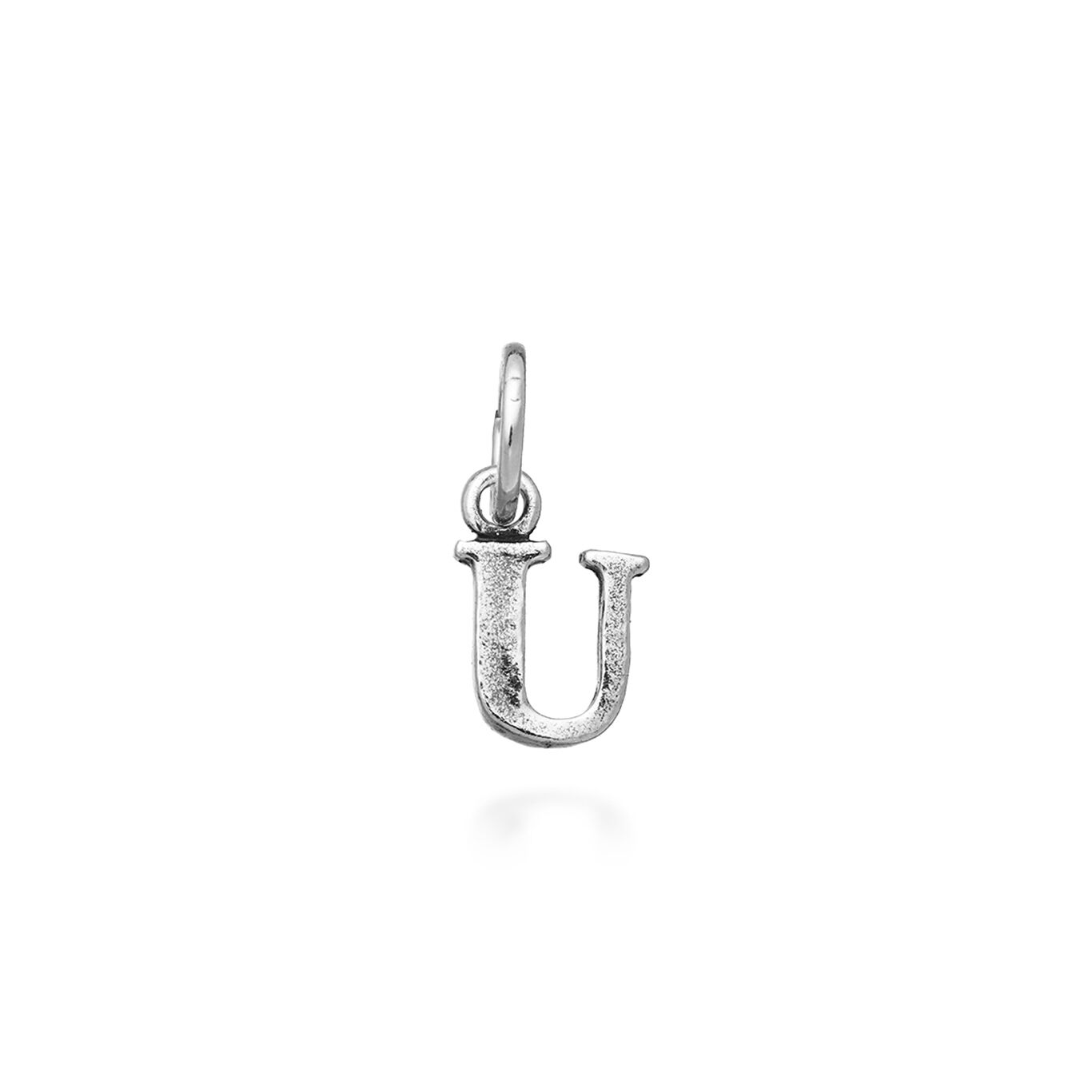 Mini charm lettre logo &laquo;&nbsp;U&nbsp;&raquo;